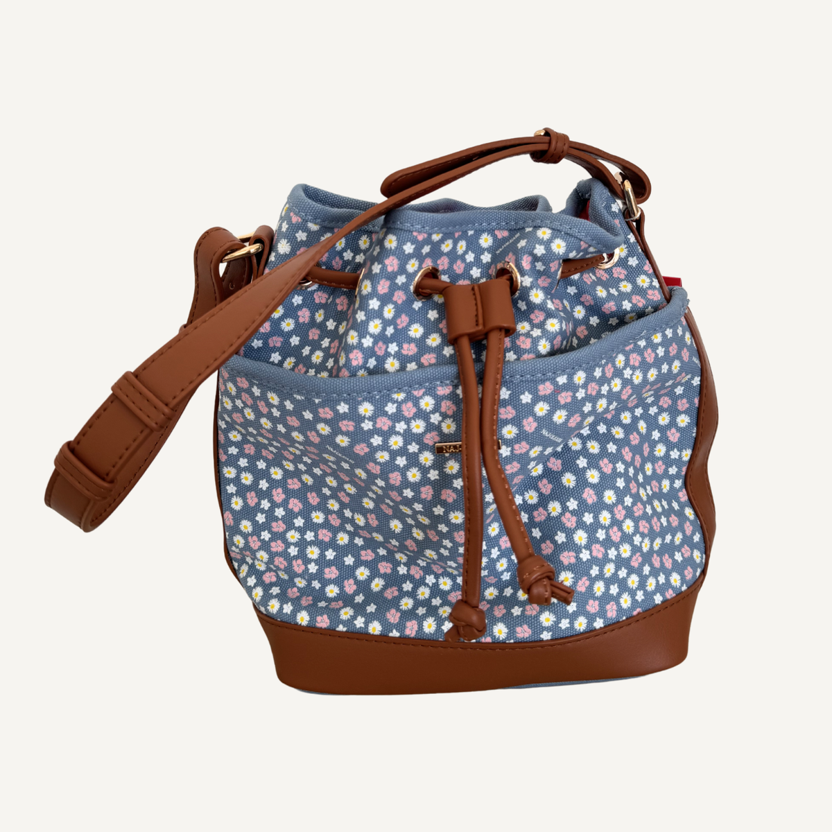 Bucket con Margherite Lilla/Blu | 10488