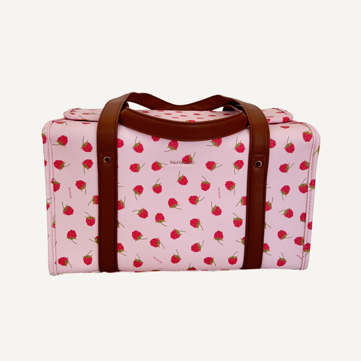 Duffle con Lamponi Bianco/Rosa | 10491