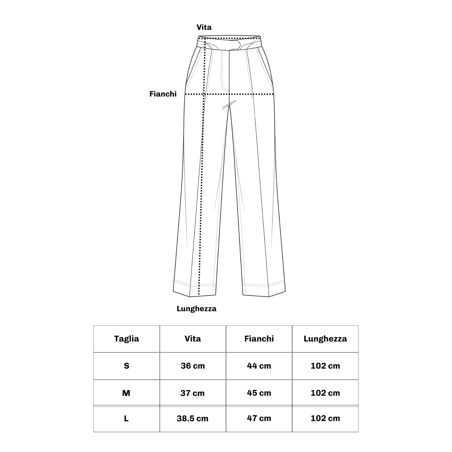 Jeans Wide Leg Bianchi con Ricamo Geometrico | 10513