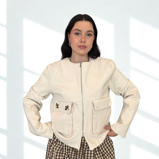 Giacca Ivory Shine | 10395