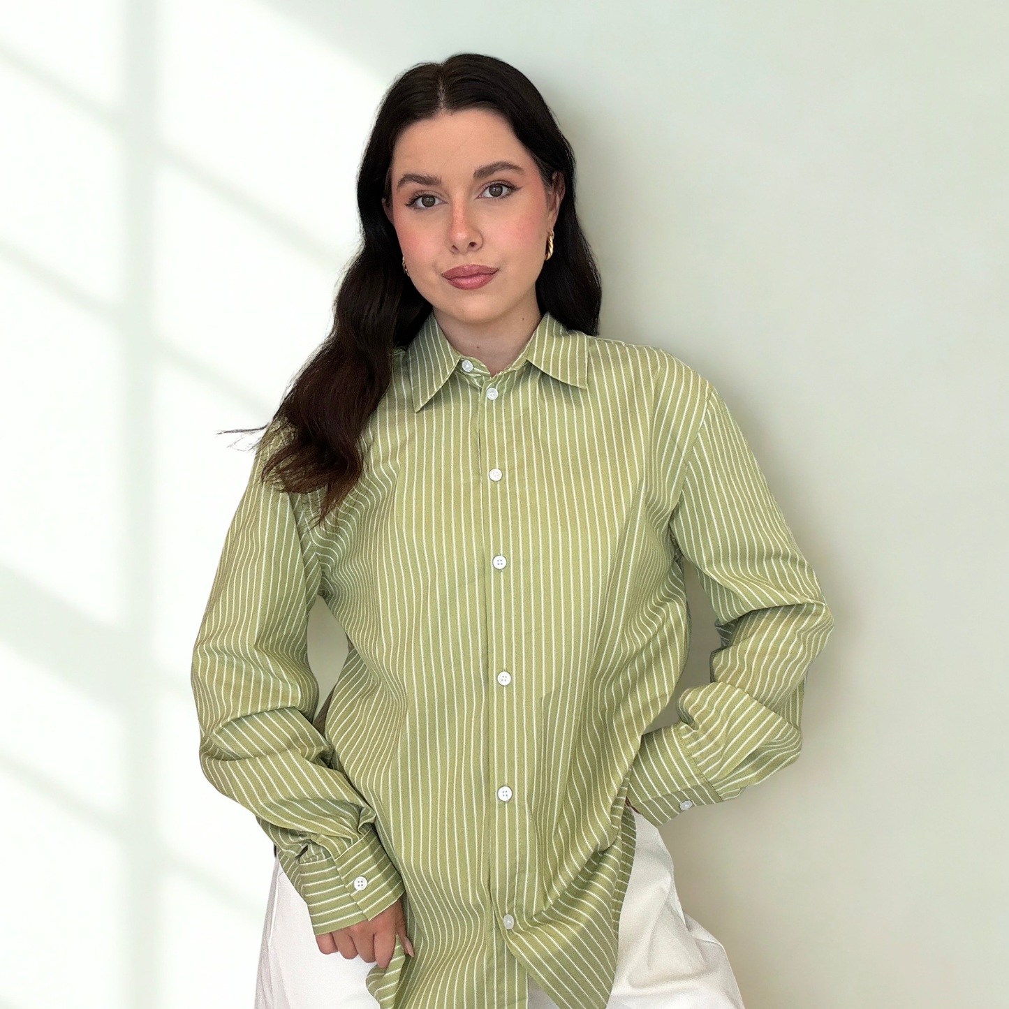 Camicia Muse Blu/Verde | 10357