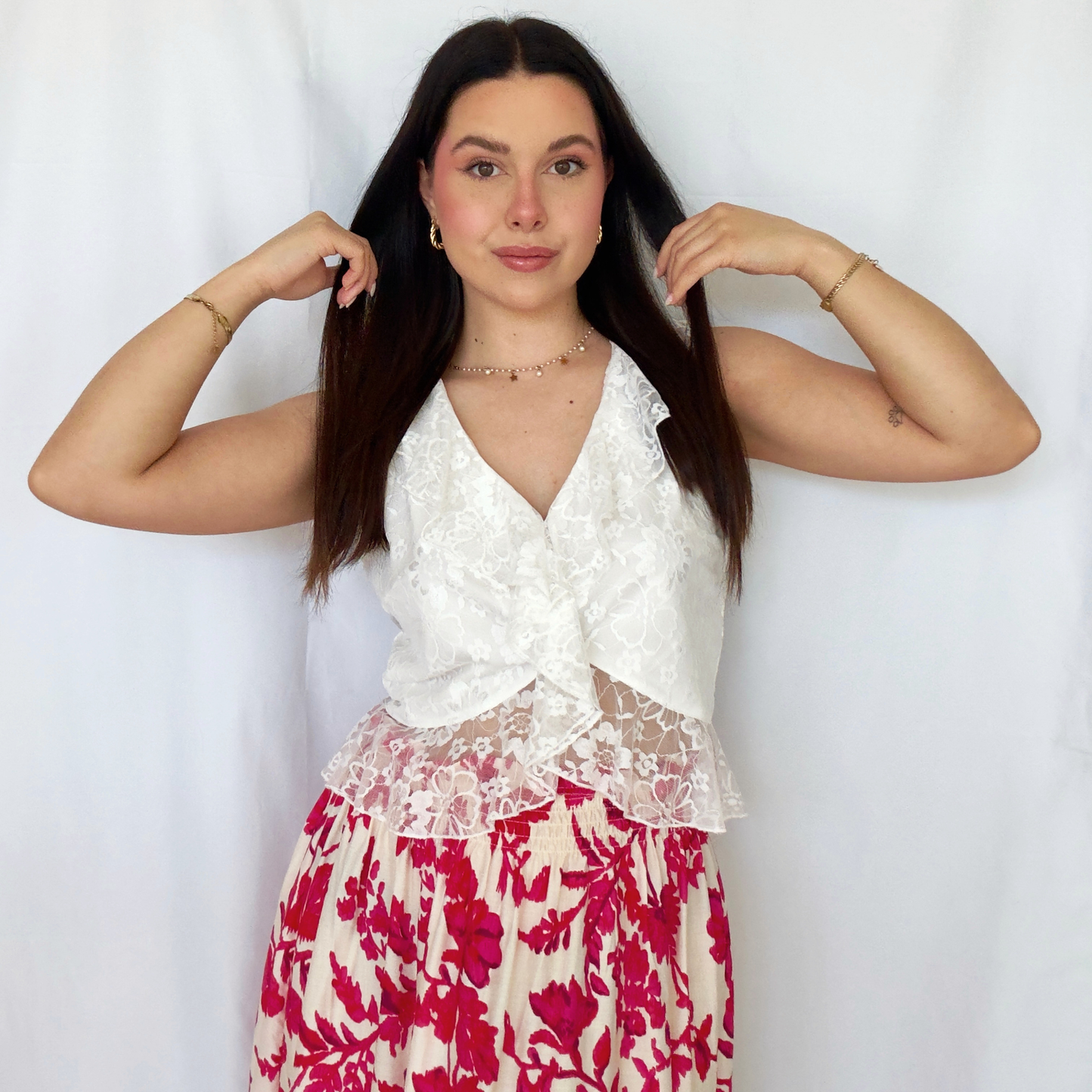 Top Smanicato Blanche | 10469