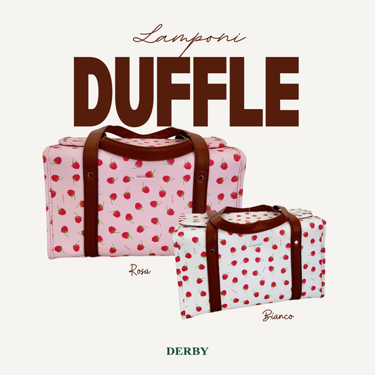 Duffle con Lamponi Bianco/Rosa | 10491