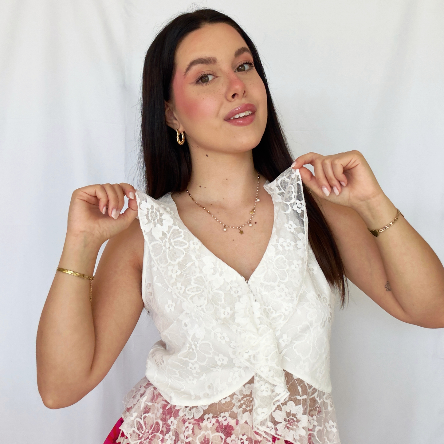 Top Smanicato Blanche | 10469