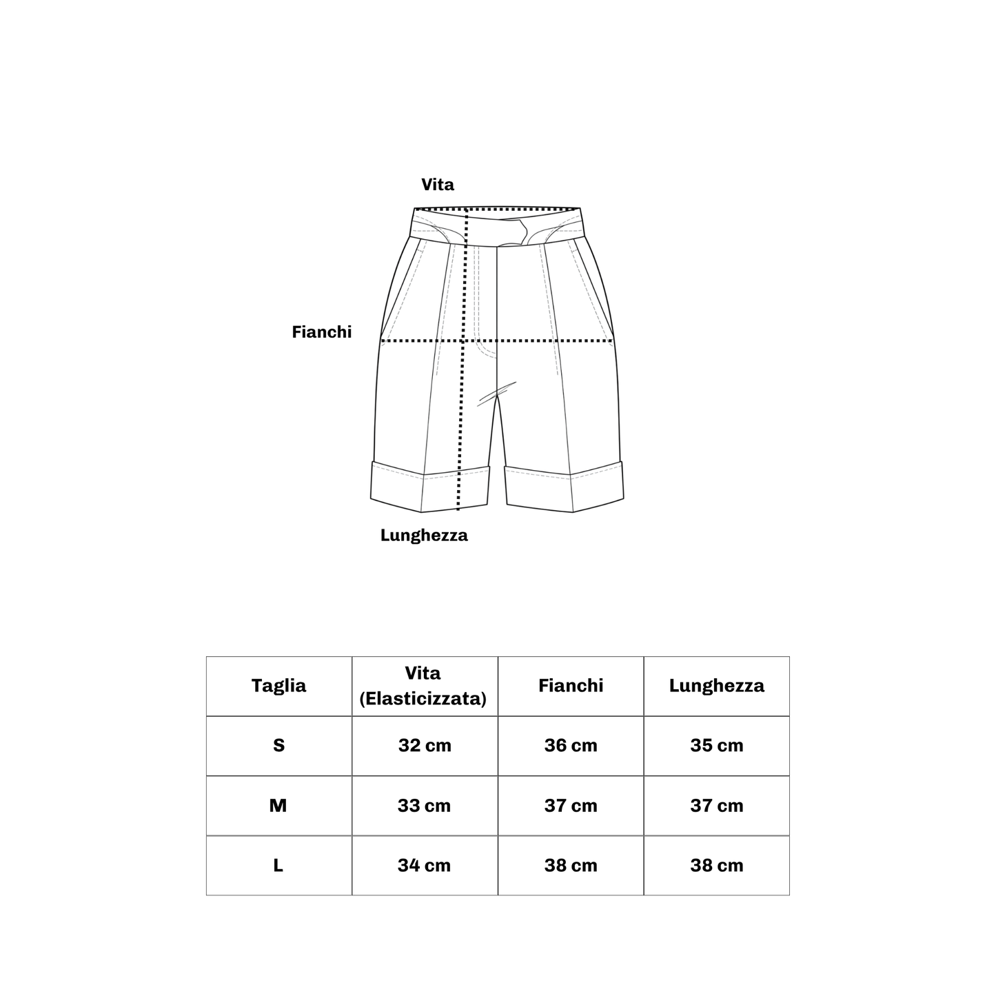 Shorts Resort Mussola Ricamo | 10437