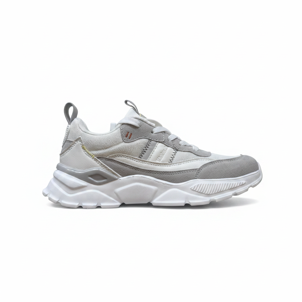 Sneaker singola sfondo bianco