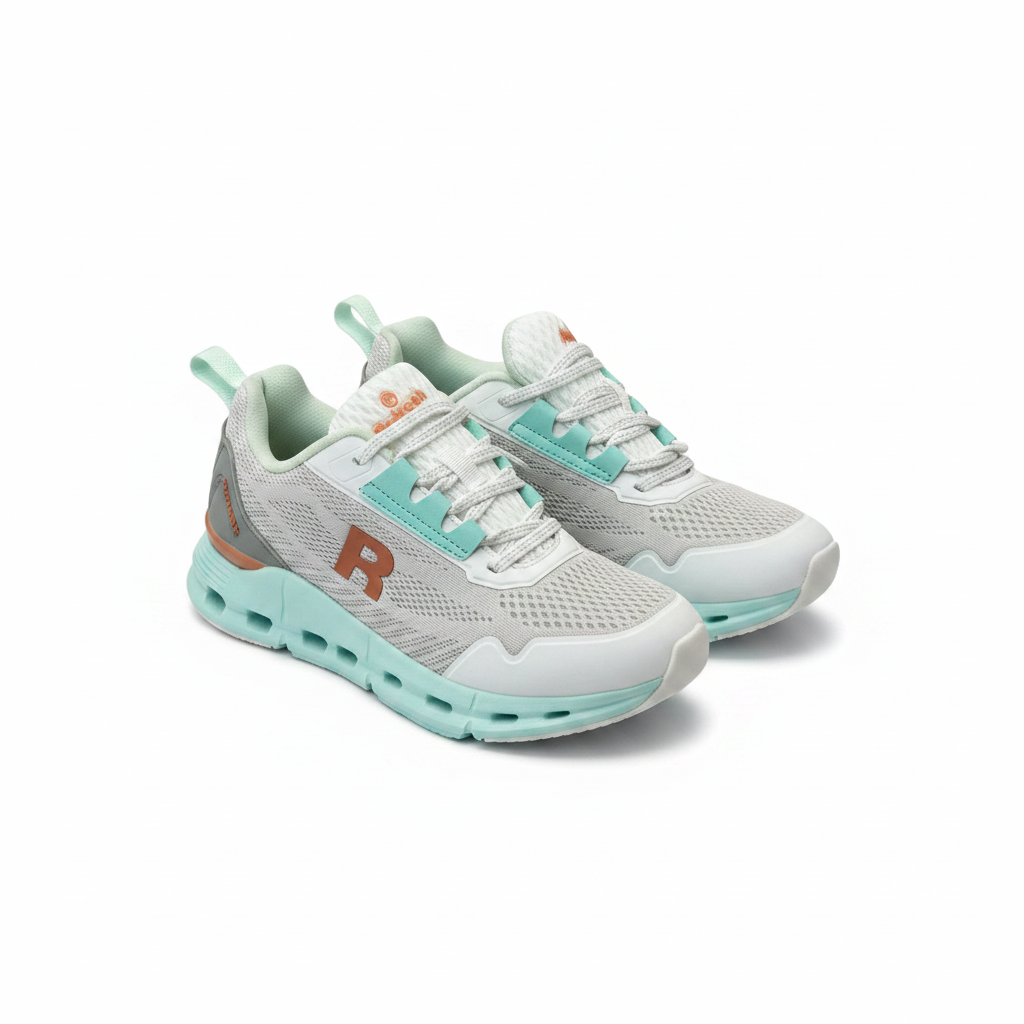 Sneakers coppia sfondo bianco