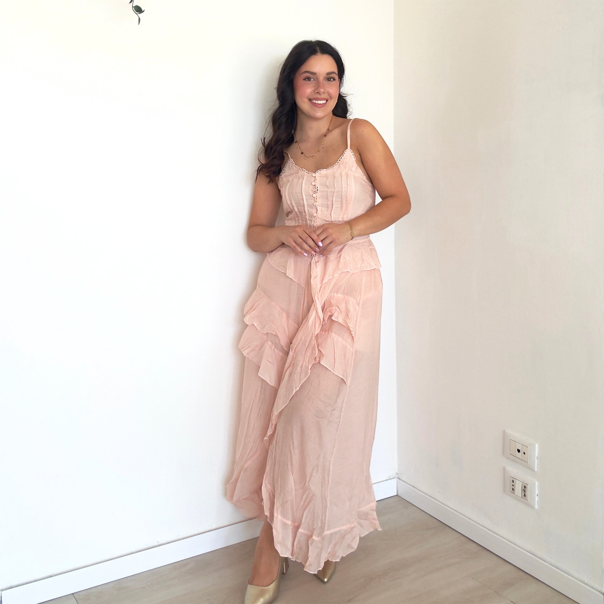 Abito Onda con Pantaloncino Incluso  | 10538